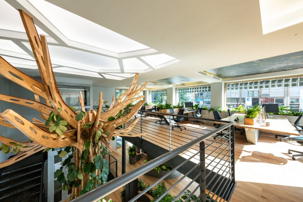 Open space Milano Hub Edileco - Trend per l'arredamento ufficio