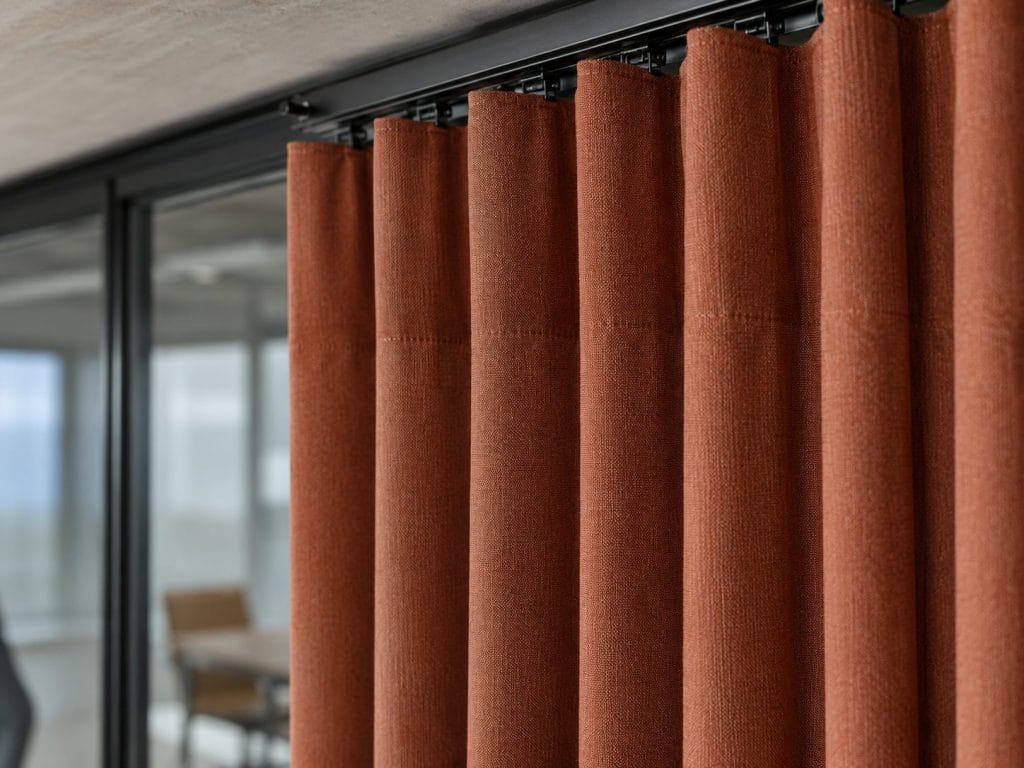 Tende fonoassorbenti per ufficio: come funzionano e quando sceglierle 1 Tende fonoassorbenti per ufficio